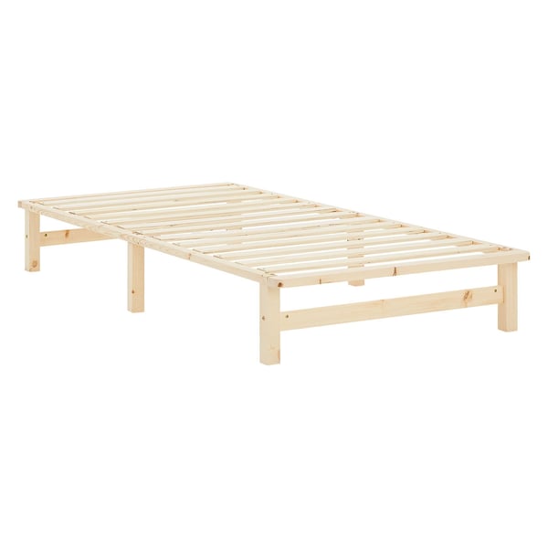 Seng, Home, Palle Enkeltseng, 100x28x200 cm, Brun