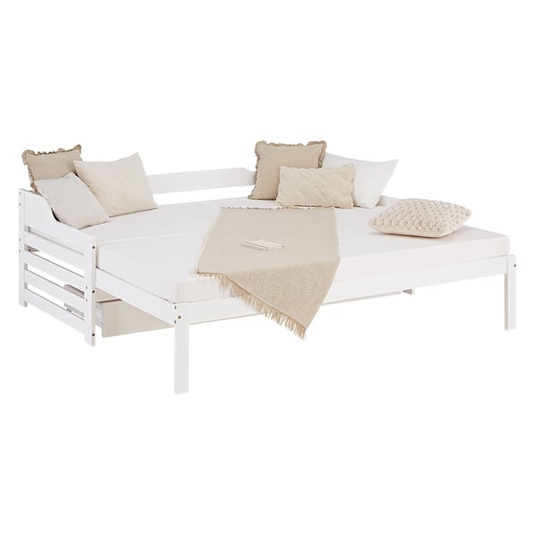 Seng, Home, 204x68x100 cm, Hvid