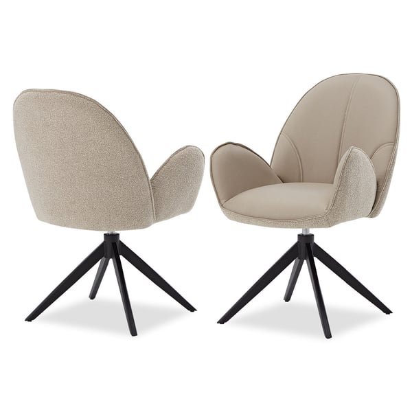 Ruokatuolien setti, Home, 60x90x59 cm, Beige