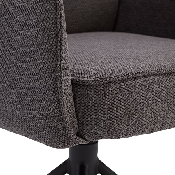 Matbord och stolsset, Home, 200x100x93,5 cm, Brun, Svart, Grå