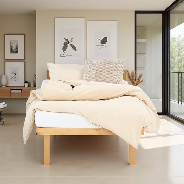 Seng, Home, 90x33x200 cm, Brun