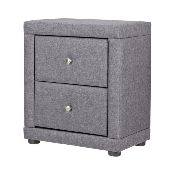 Natbord, Home, 47x54x29 cm, gråt stof