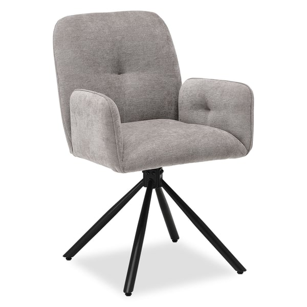 Verhoiltu tuoli, Home, 56x86,5x62 cm, harmaa