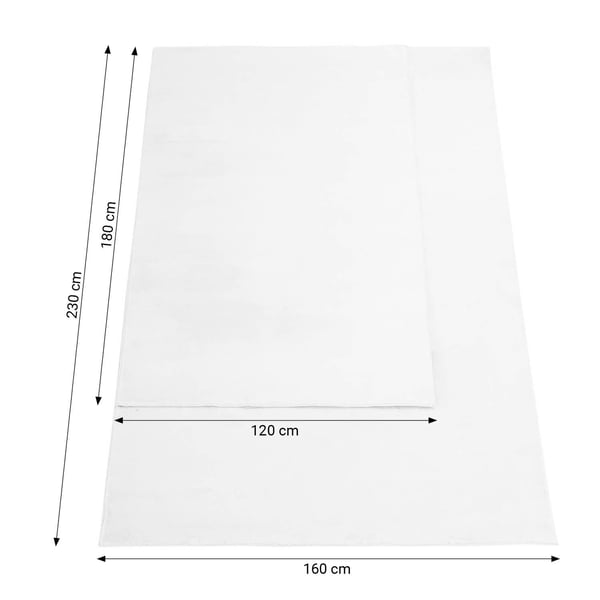 Matta, Home, 160x230 cm, Vit