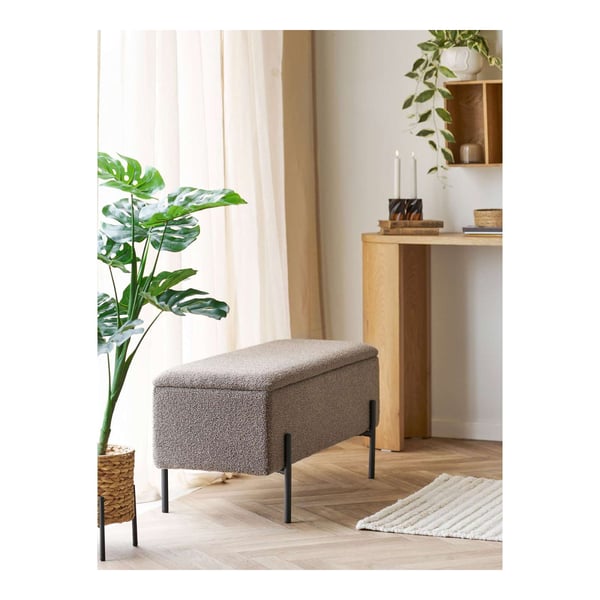 Bänk, Watford, brun, polyester