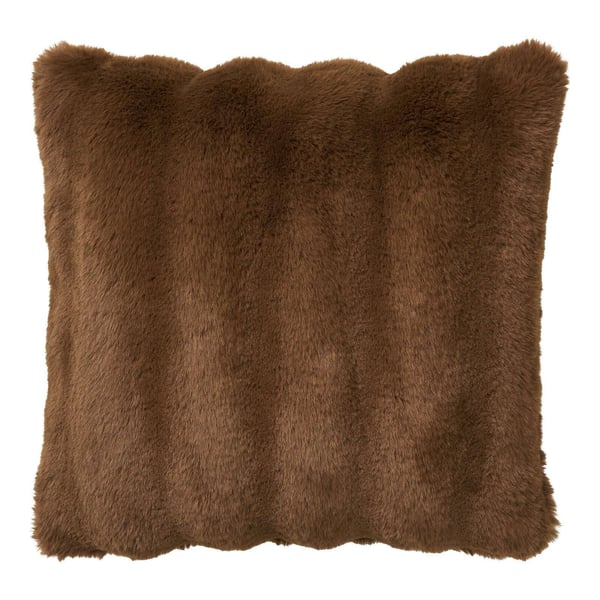 Kudde, Galena, brun, 100% polyester