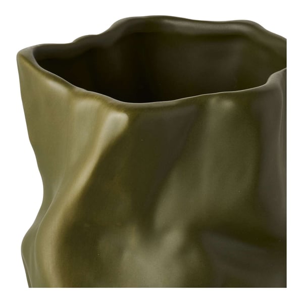 Vase, Vase, grøn, keramik