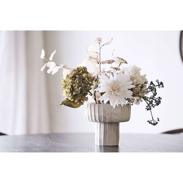 Maljakko, Vase, ruskea / beige