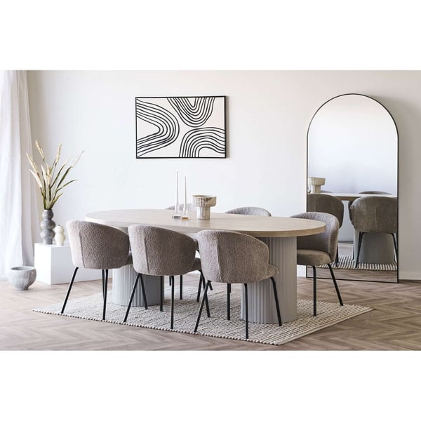Maljakko, Vase, ruskea / beige