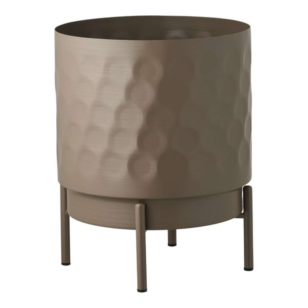 Kruka, Flowerpot, brun, stål