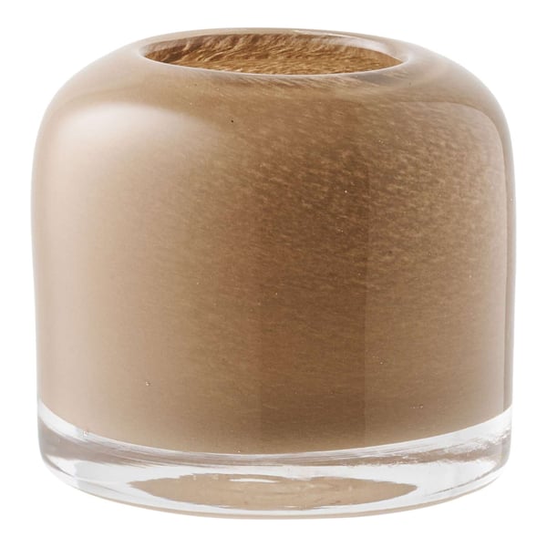 Lysestage, Candle, brun, glas