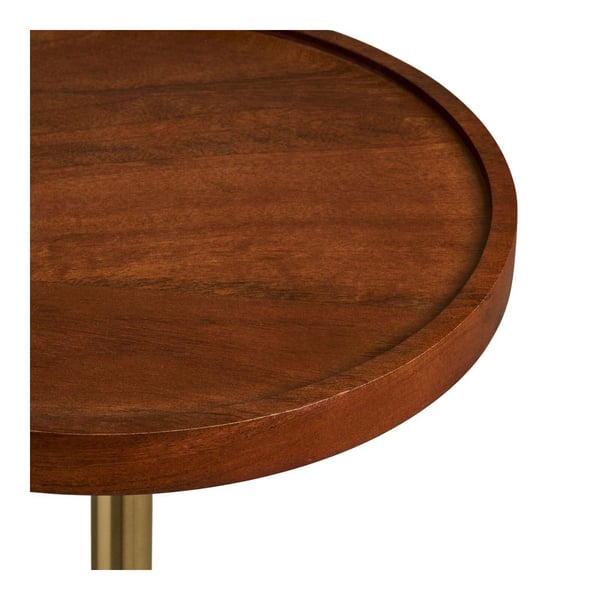Sidebord, Sirone, naturfarvet / sort
