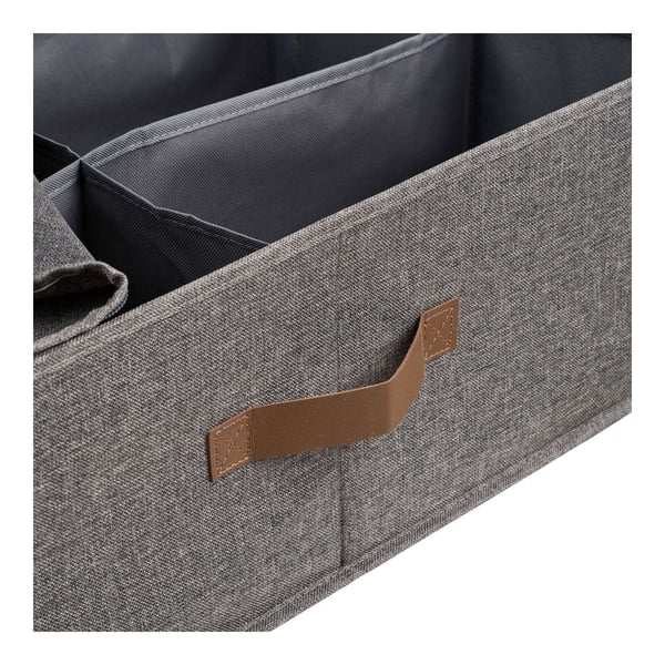 Korg, Noto, mörkgrå, 100% polyester