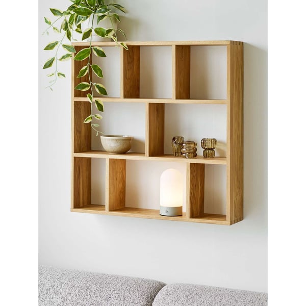 Koristevalaisin, Ashford, beige / valkoinen