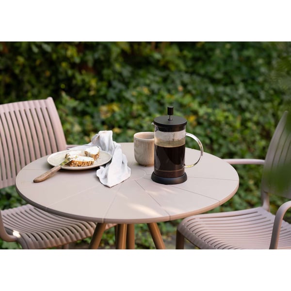 Bistrobord Barletta 70x70x73,5 cm taupe