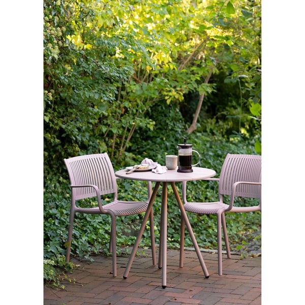 Bistrobord Barletta 70x70x73,5 cm taupe