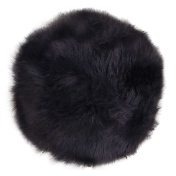 Äkta läder, Lambskin, svart
