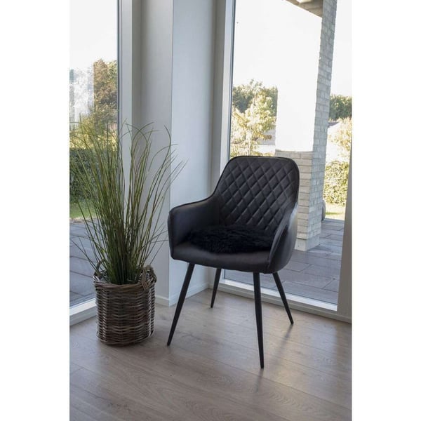 Äkta läder, Lambskin, svart