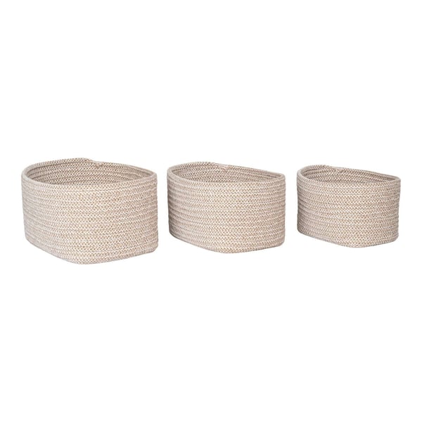Kurv, Cadima, beige, bomuld