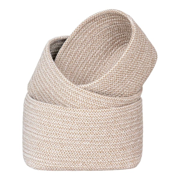 Kurv, Cadima, beige, bomuld