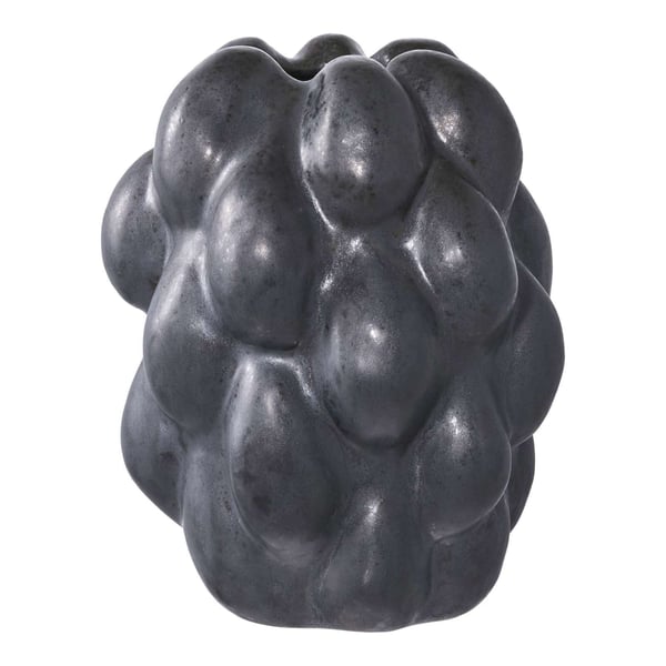 Maljakko, keramiikkaa, 14x15x19 cm, musta Maljakko, keramiikkaa, 14x15x19 cm, musta