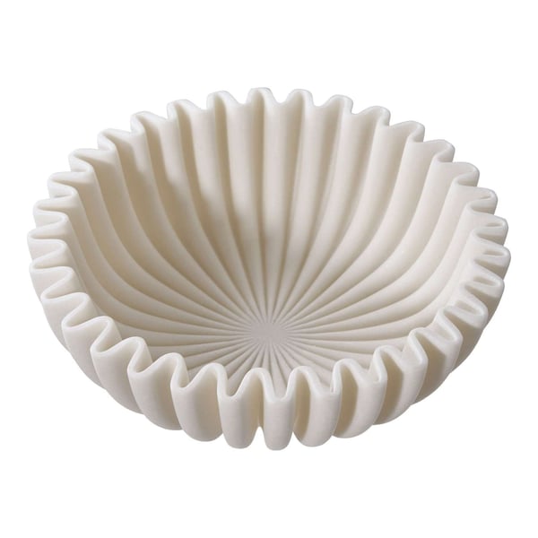 Skål, Bowl, beige, polyharpiks