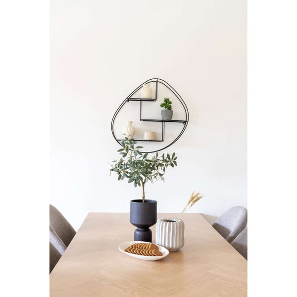 Kruka, Flowerpot, svart, keramik