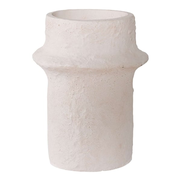 Ljusstake, Candle, vit, cement