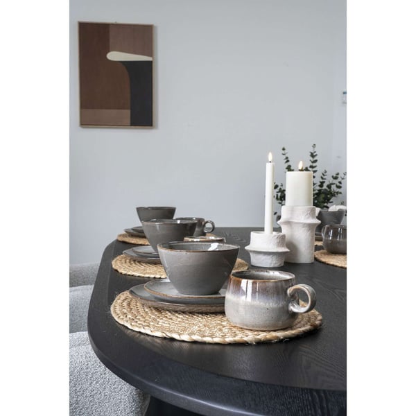 Ljusstake, Candle, vit, cement