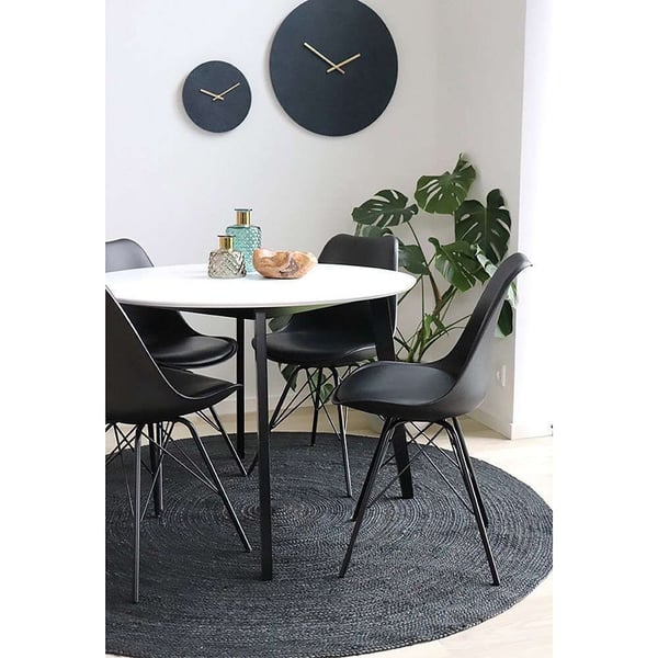 Spisestuestol, Oslo, sort