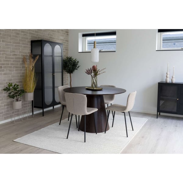 Matstol, Halden, beige, stål