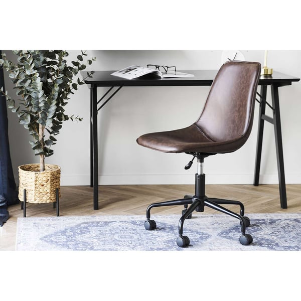 Office chairs, Monaco, brun