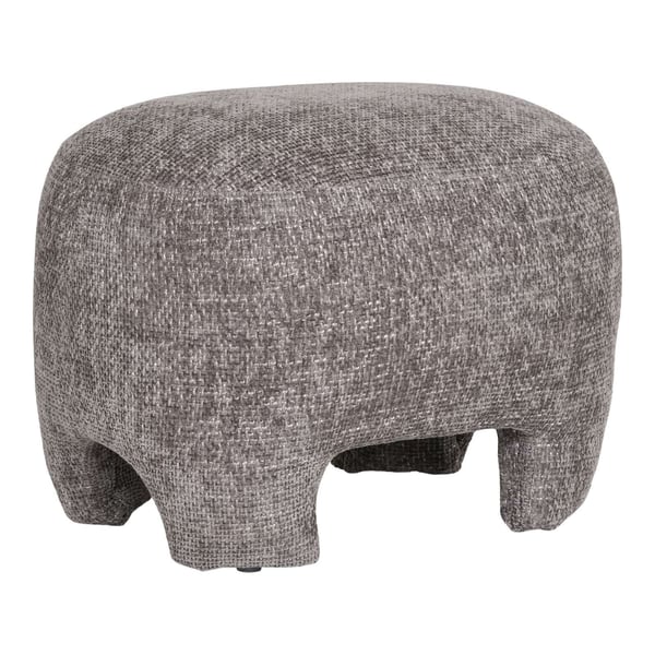 Puf, Nazare, grå, polyester