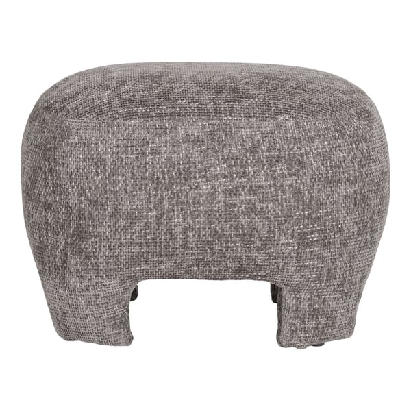 Puf, Nazare, grå, polyester