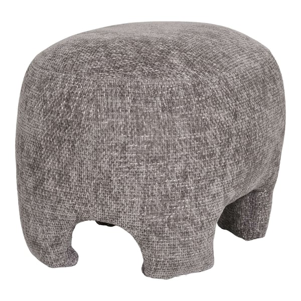 Puf, Nazare, grå, polyester