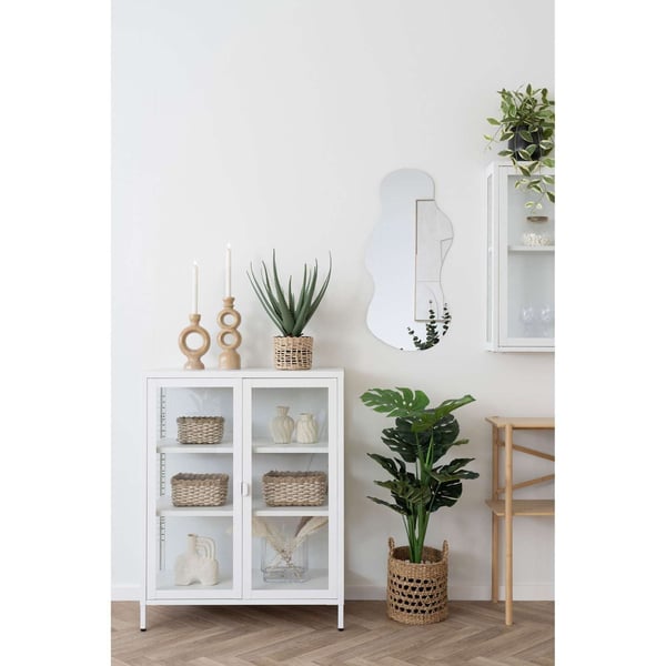 Lysestage, Candle, brun, keramik