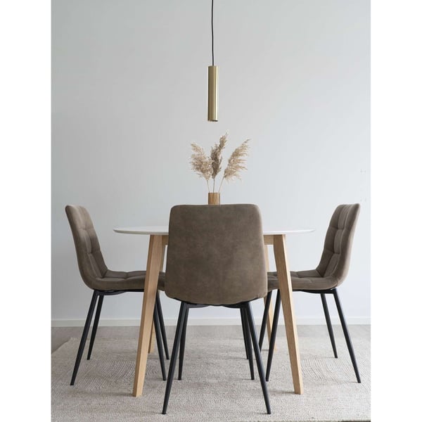 Spisestuestol, Middelfart, brun