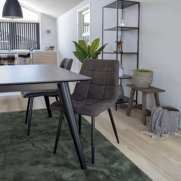 Spisestuestol, Middelfart, grå