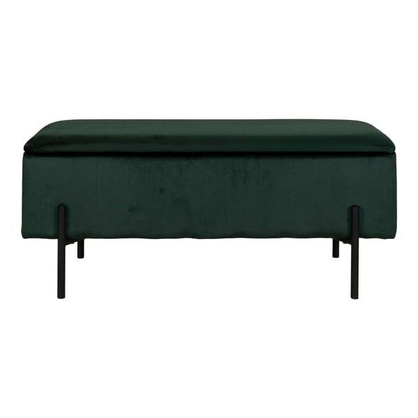 Bänk, Watford, grön, polyester Bänk, Watford, grön, polyester