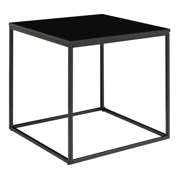 Sidebord, Vita, sort, stål