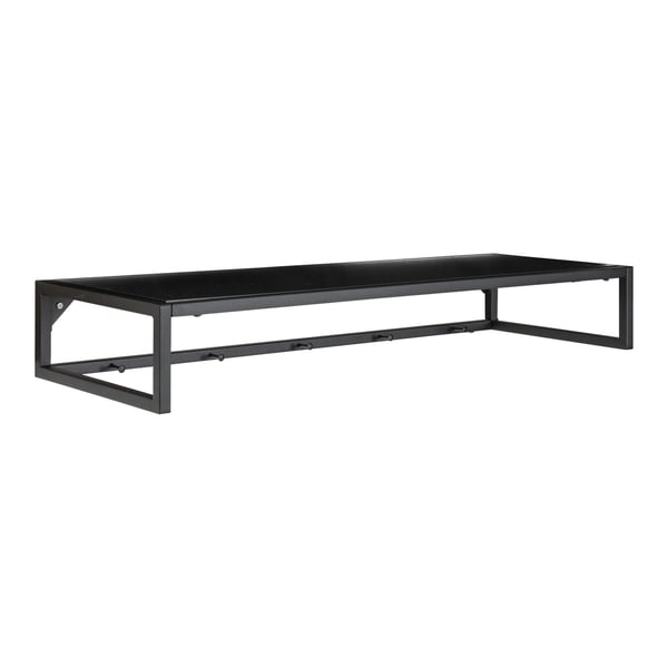 Hylly, Vita Hat, 80x28 cm, Musta