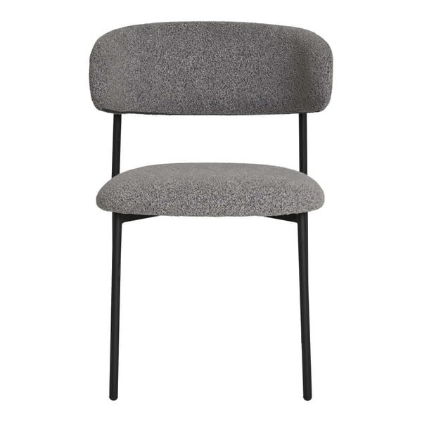 Matstol, Mira, ljusgrå, stål