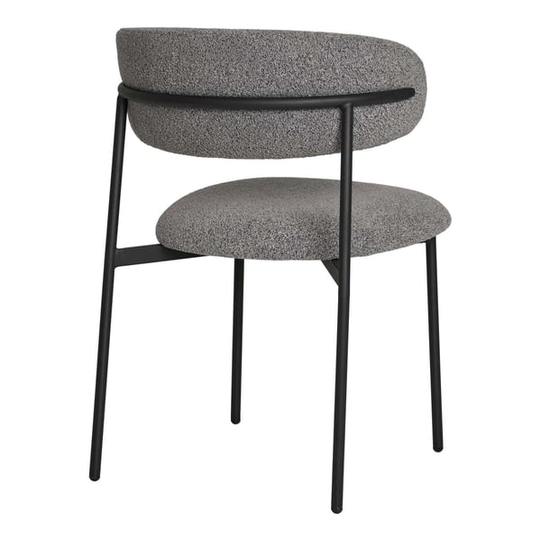 Matstol, Mira, ljusgrå, stål