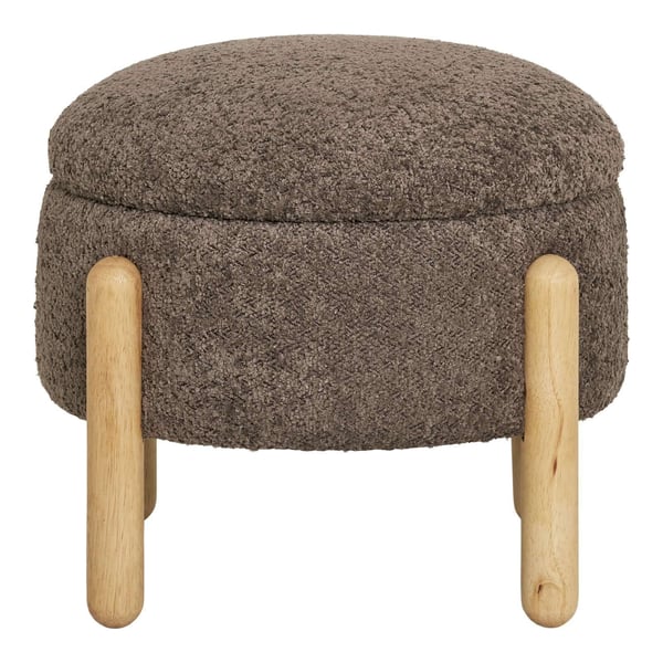 Puf, Medas, brun, polyester