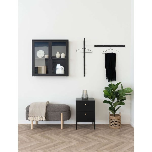 Kiste "Dalby", sort farve, House Nordic kollektion