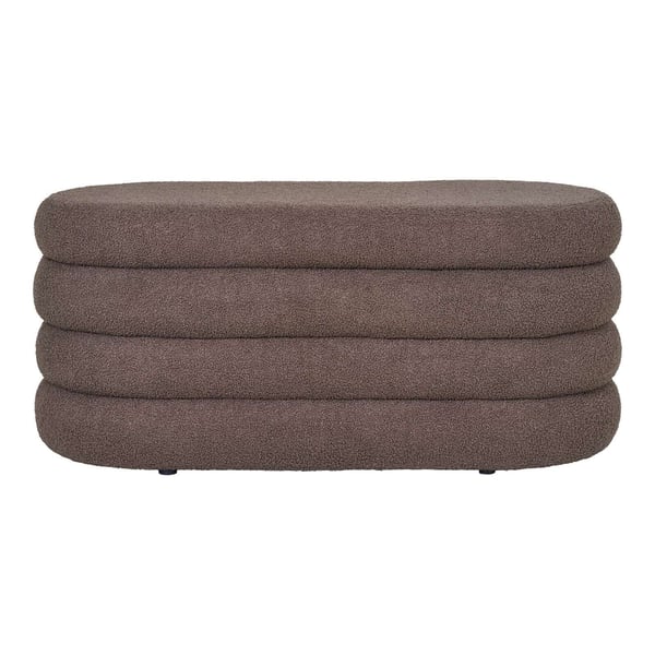 Bänk, Dartford, brun, polyester
