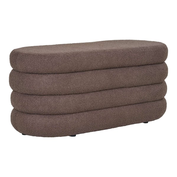 Bänk, Dartford, brun, polyester