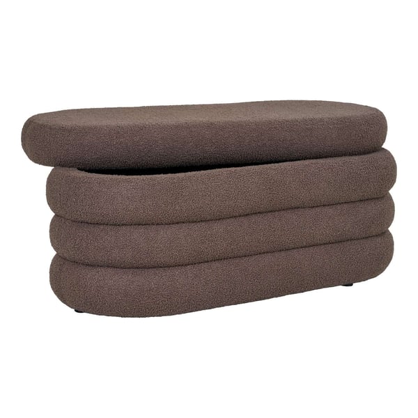 Bänk, Dartford, brun, polyester
