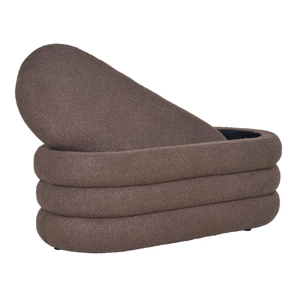 Bänk, Dartford, brun, polyester