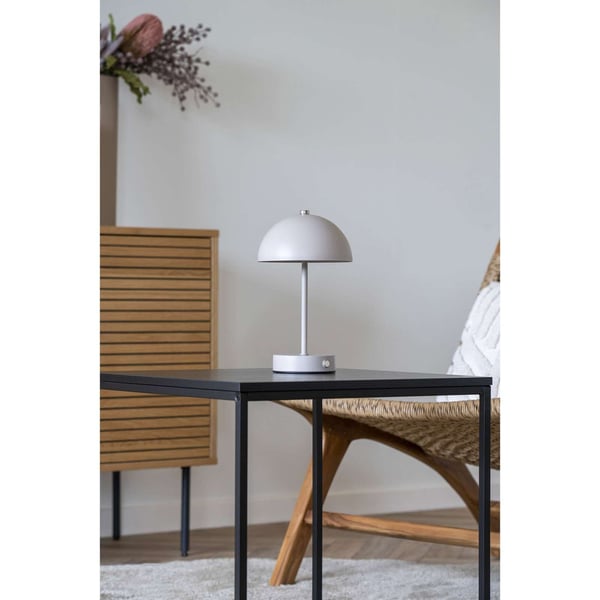 Bordlampe, Holt LED, 15x15x25 cm, Sand